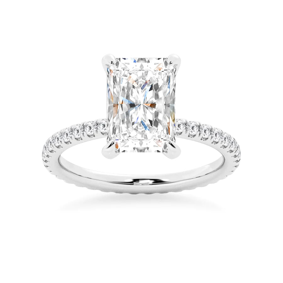 Radiant Engagement Ring