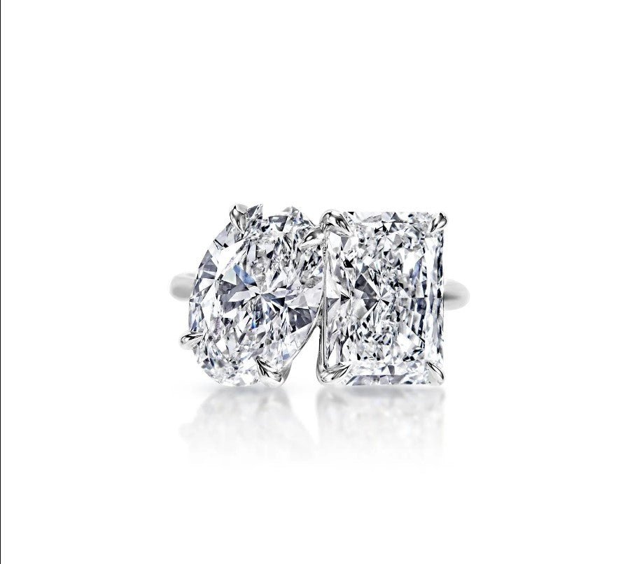 Two Stone Diamond Ring