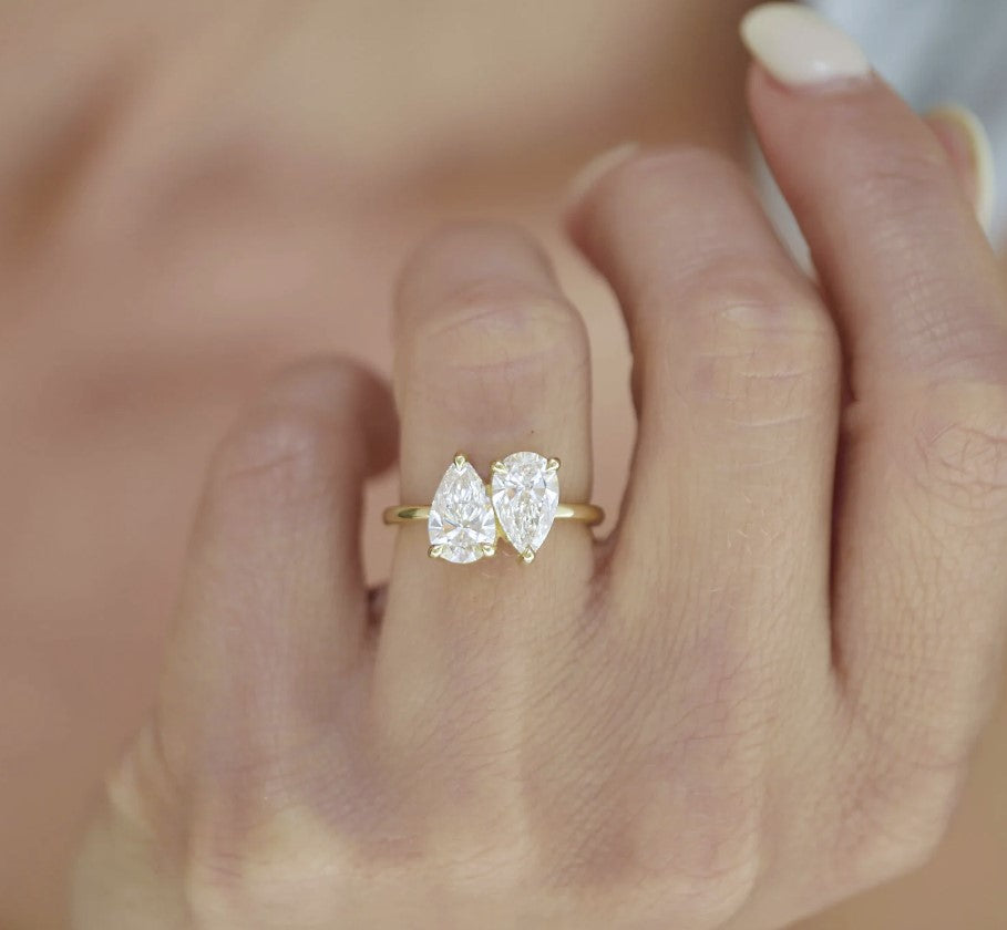 Two Stone Diamond Ring