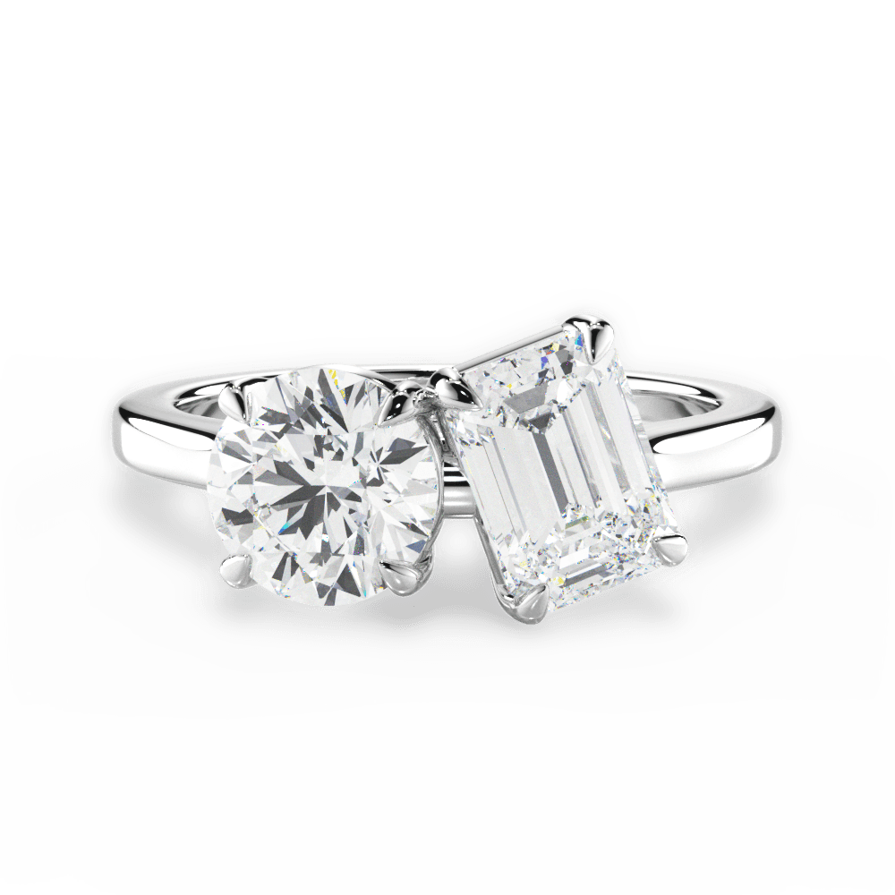 Two Stone Diamond Ring